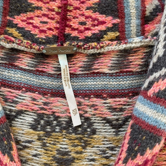 Free People Multicolor Patterned Cardigan - Picture 7 of 7